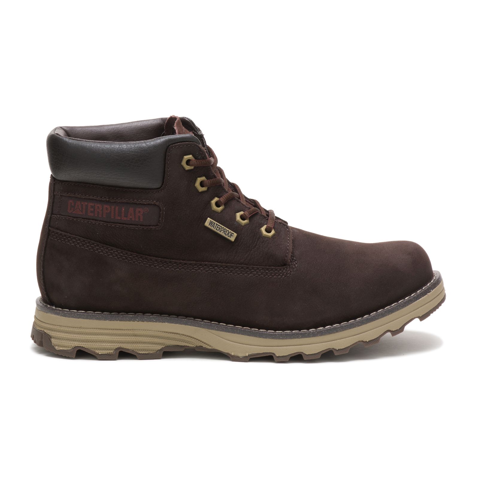 Caterpillar Boots Online Pakistan - Caterpillar Founder Waterproof Thinsulate™ Mens Waterproof Boots Coffee (872514-ZJN)